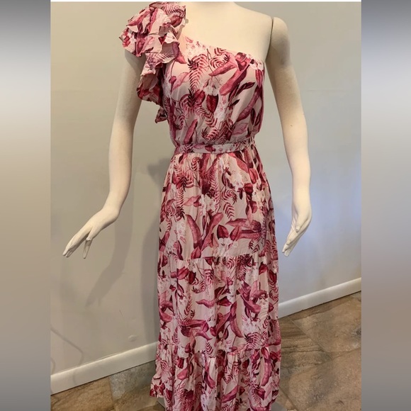 Anthropologie Steele Mahana One-Shoulder Dress - Picture 9 of 9